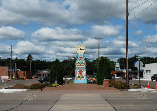 The Mora Klocka, Mora, Minnesota, 21 x 30 cm, 2007.