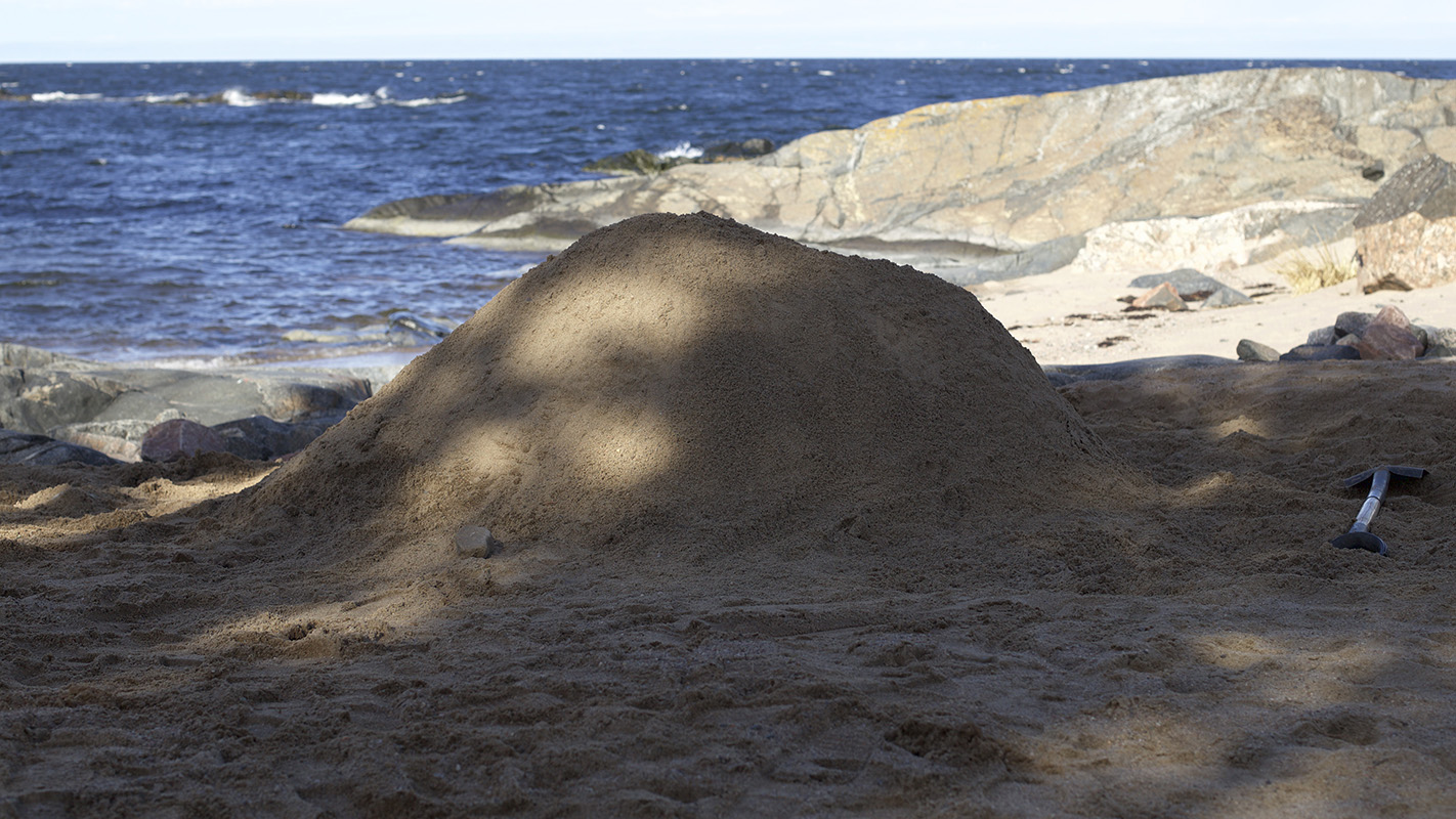 Model Study, Sand, Havsängen April 2015