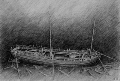 Utst�llning om marinarkeologi p� Marinmuseum